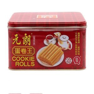 Eulong Cookies Rolls Tin 16 OZ